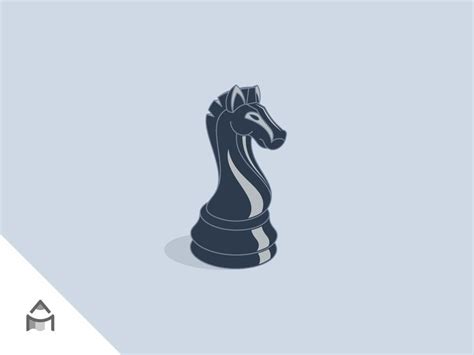 Chess Knight Custom Logo Design for Sale