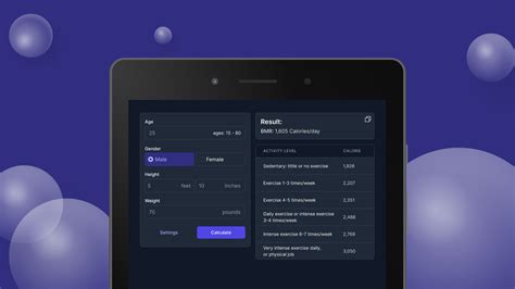 BMR Calculator App On Amazon Appstore