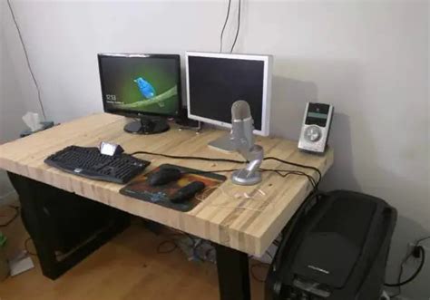 Two Toned Pallet Wood Computer Desk 1001 Pallets