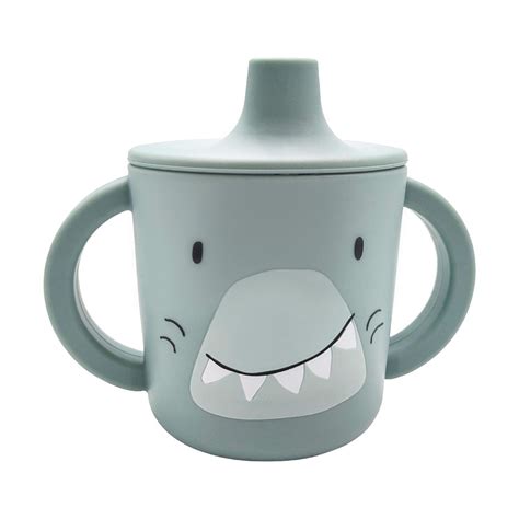 Trixie Silicone Sippy Cup - Mr. Shark | Scandiborn