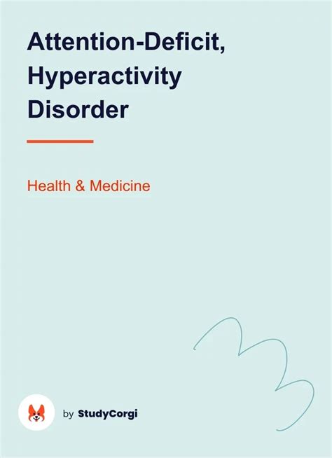 Understanding Adhd A Comprehensive Case Study Free Essay Example