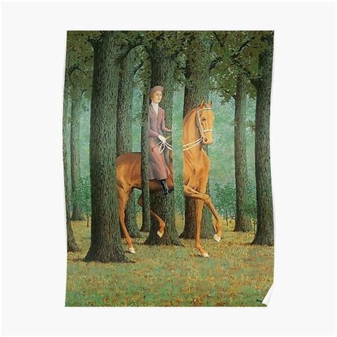 Rene Magritte The Blank Signature Premium Matte Vertical Poster Sold