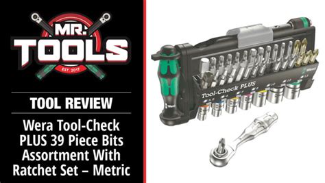 Reviewing the Wera Tool-Check PLUS 39-Piece Bits Assortment with Ratch