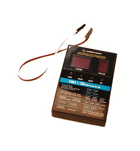 Hobbywing LED Program Card HWI30501003