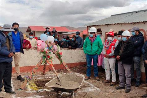 Puno Ministerio De Vivienda Inicia Obra De Agua Y Saneamiento Para