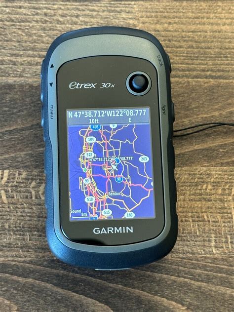 Garmin Etrex 30x Handheld Gps Hiking Tracker Excellent Ebay