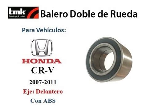 Balero Doble De Rueda Delantero Honda Cr V 2007 2016 C Abs 899 00