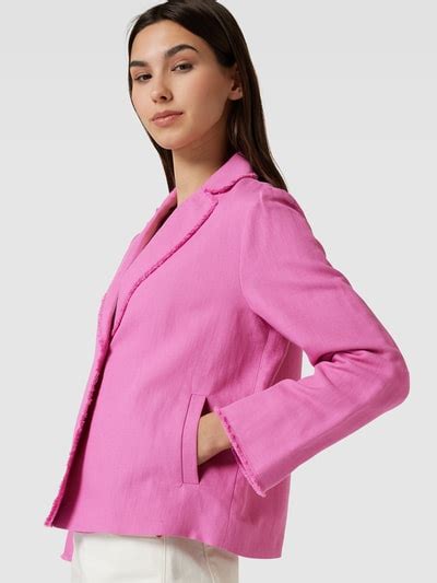 White Label Blazer Mit Knopfverschluss Pink Online Kaufen