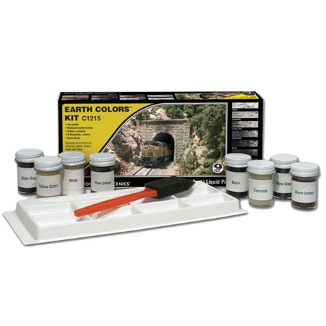 Woodland Scenics - Earth Colors - Terrain Paint Kit