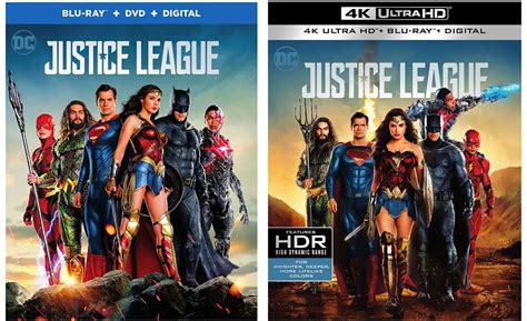 ‘Justice League’ Blu-ray & 4k Blu-ray up for Pre-order | HD Report