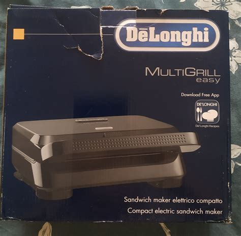 Продам бутербродницю DELONGHI MultiGrill Easy SW12B.BK: 1 900 грн ...