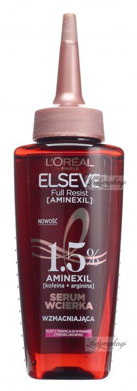 Loréal Elseve Full Resist 15 Aminexil Wzmacniające Serum Wcierka Do Włosów Wypadających