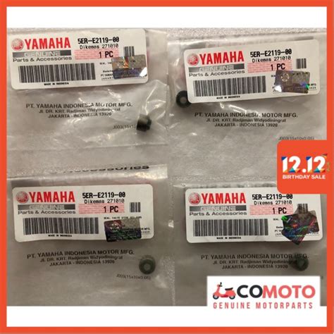 Yamaha Srl110 Srl115 Lagenda Valve Seal Set 100 Original Yamaha Genuine Parts Shopee Malaysia