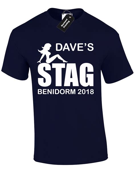 Stag Do T Shirts Mens Stag Night T Shirt Tops Funny Customised