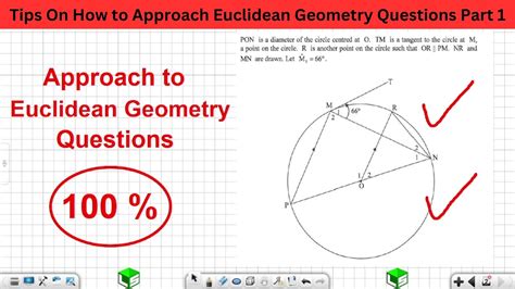 Tips On How To Approach Euclidean Geometry Grade 12 Questions Part 1