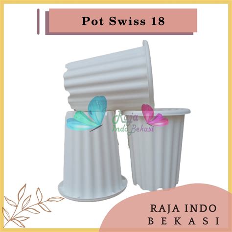 jual pot swiss  putih pot yogap  putih coklat merah bata bening