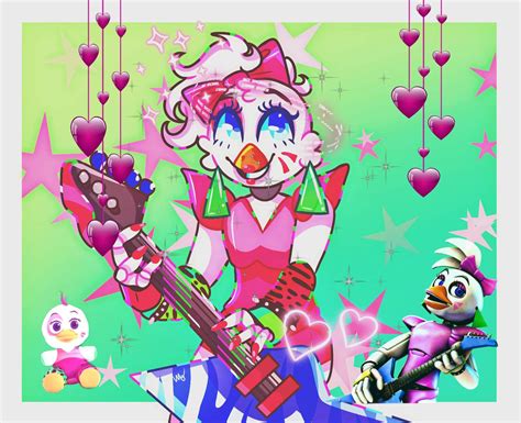 glamrock chica fan art | Five Nights At Freddy's Amino