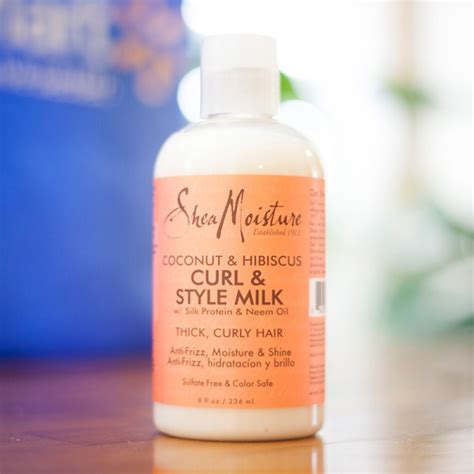 Shea Moisture Coconut Hibiscus Curl Style Milk Reviews In Hair Care Chickadvisor