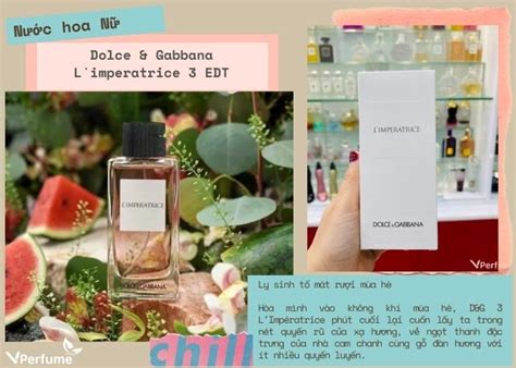 Nước Hoa Nữ D&G L`imperatrice 3 EDT Chính Hãng – Vperfume