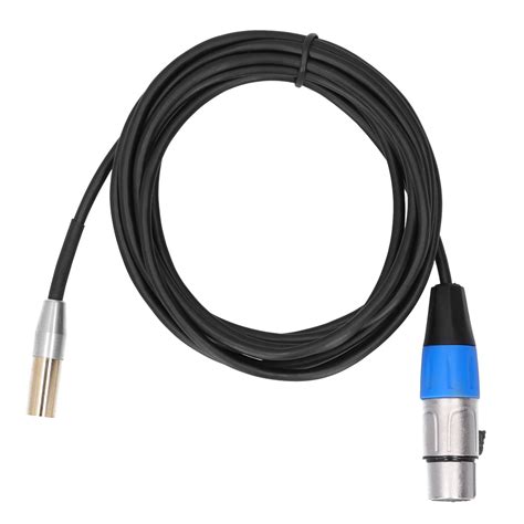 3pin Audio Cable Mini Male To Xlr Female Zinc Alloy Housing Copper