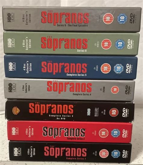 The Sopranos Season The Complete Series Dvd Individual Box Sets