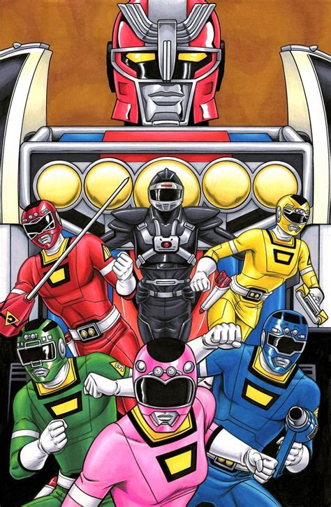 MIGHTY MORPHING POWER RANGERS TURBO!, in Brendon and Brian Fraim's ...