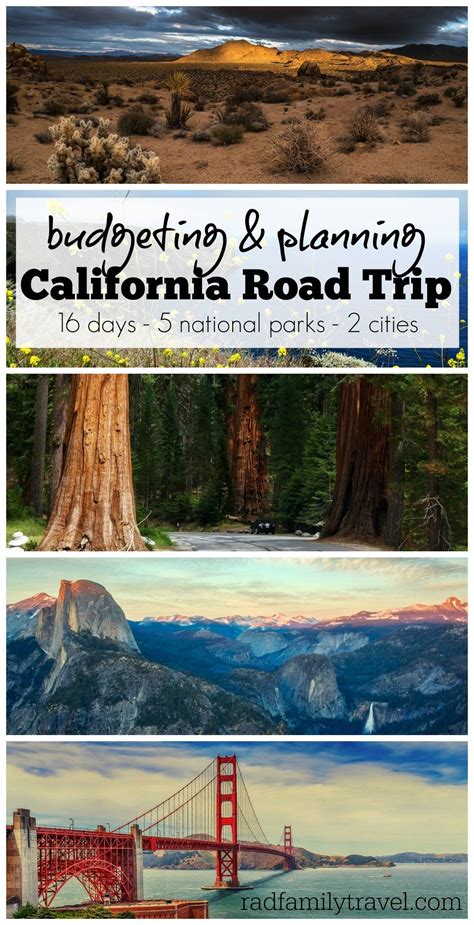 √ Road Trip National Parks California