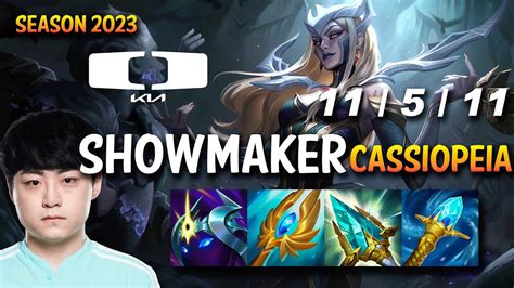 Dk Showmaker Cassiopeia Vs Sylas Mid Kr Ranked Youtube