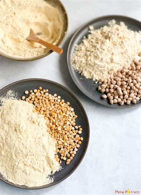 How to Make Chickpea Flour | Gram Flour | Besan - Piping Pot Curry