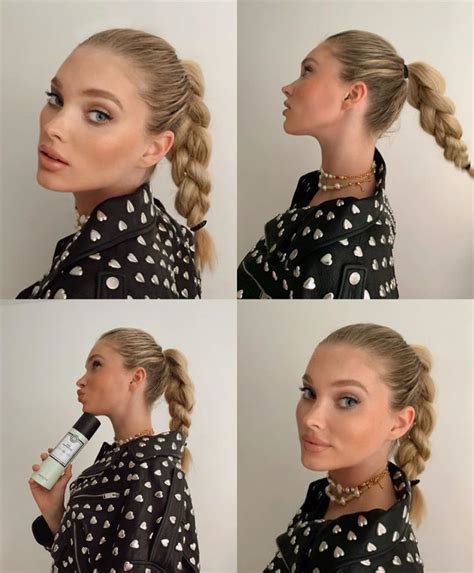 Elsa Hosk Hoskelsa • Instagram Photos And Videos Elsa Hosk Heatless