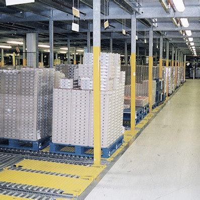 Automated pallet storage - Pallet racking systems