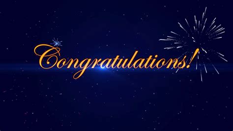 Congratulations Ppt Background