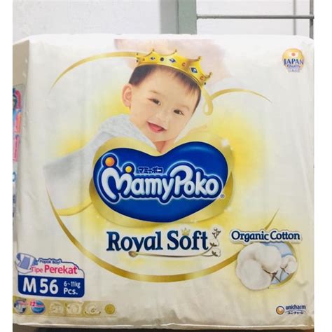 Jual MAMYPOKO ROYAL SOFT TAPE NB52 NB62 S60 M56 L48 XL40 XXL32 MAMY