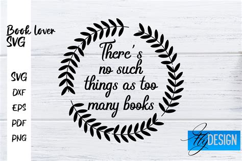 Book Lover Svg Book Lover Quotes Svg Graphic By Flydesignsvg