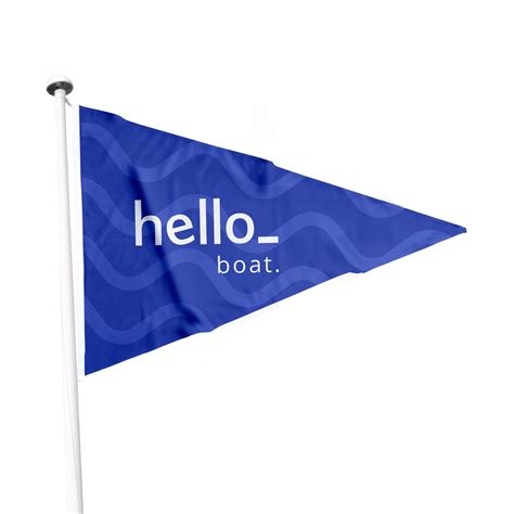 Decorate your boat with printed boatflags from Helloprint