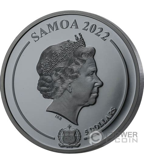 Grace Kelly Th Anniversary Oz Silver Coin Samoa