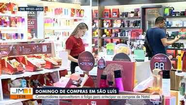 Jmtv Edi O Consumidores Aproveitam O Domingo Para Ir S Compras