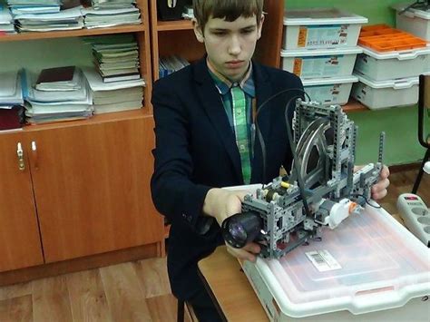 Киноаппарат из Lego Mindstorms | Занимательная робототехника