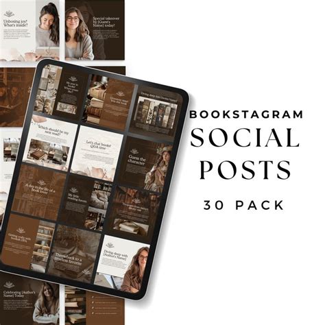 30 Bookstagram Bookish Canva Templates For Instagram Instagram