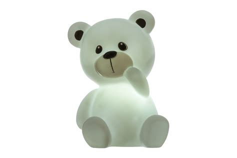 TEDDY BEAR NIGHT LIGHT WHITE - Malloupas & Papacostas