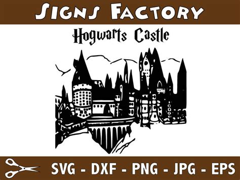 Free Svg Harry Potter Castle Svg 13268 File