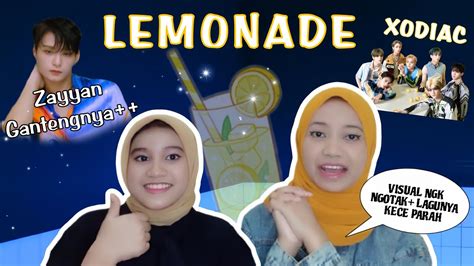 Reaction Xodiac Lemonade Mv Eng Sub Youtube