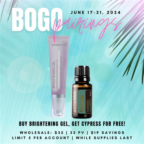 June Doterra Bogo Week