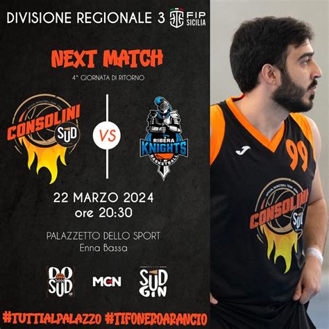 Basket Prima Divisione La Consolini Enna Ospita Il Ribera Enna Press