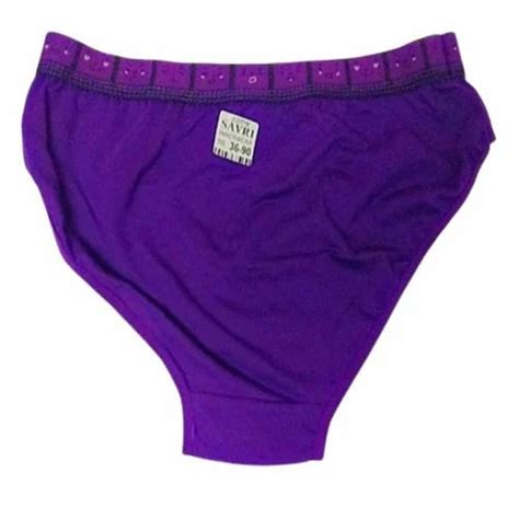 Hipster Ladies Purple Plain Cotton Panty At Rs 20piece In Ahmedabad Id 2850649048655