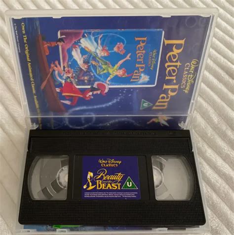 WALT DISNEY CLASSIC Beauty And The Beast VHS Video Tape 3 48 PicClick AU