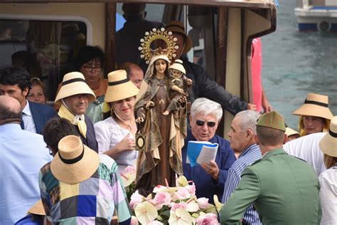 La Graciosa Se Vuelca Con La Procesión Marinera Del Carmen Lancelot