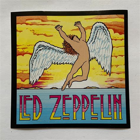 Led Zeppelin Black Light Posters