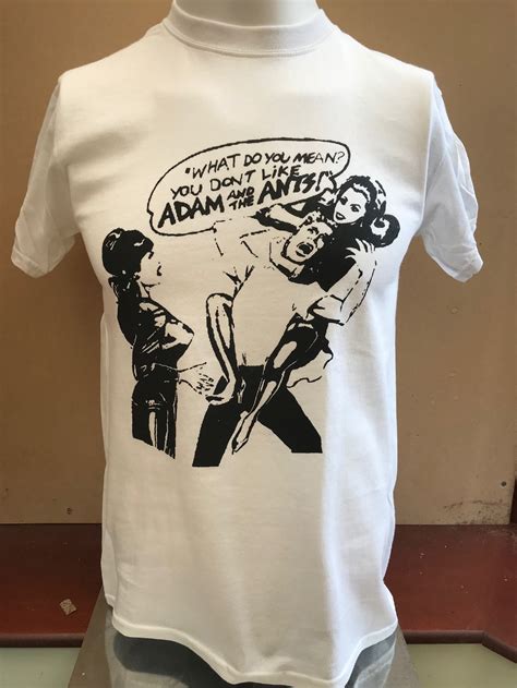 Adam The Ants Music T Shirt Etsy