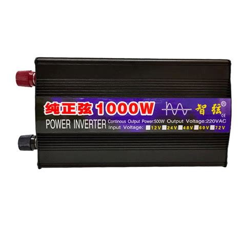 Pure Sine Wave Inverter 1000W 2000W 2600W Power DC 12V 24V To AC 110